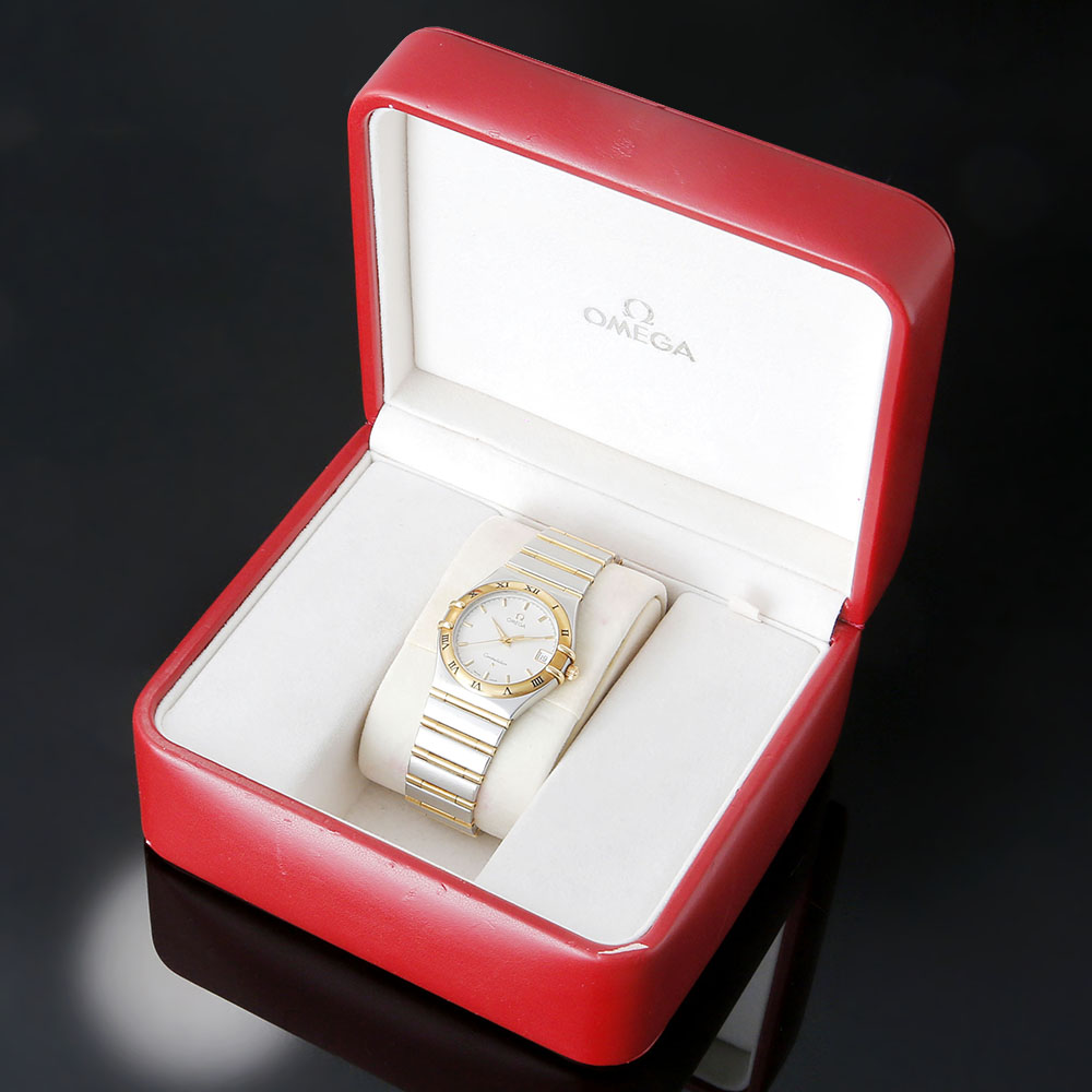 OMEGA(USED)오메가 컨스틸레이션 콤비 풀바