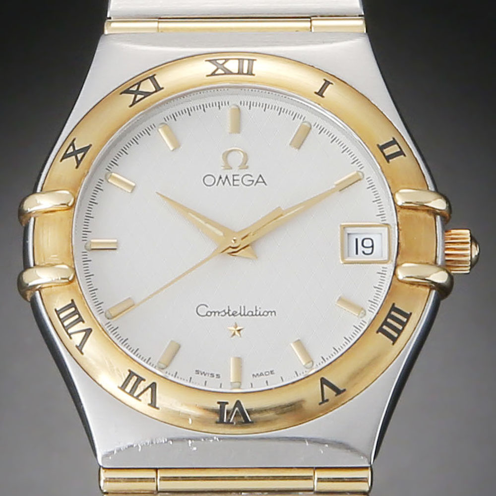 OMEGA(USED)오메가 컨스틸레이션 콤비 풀바
