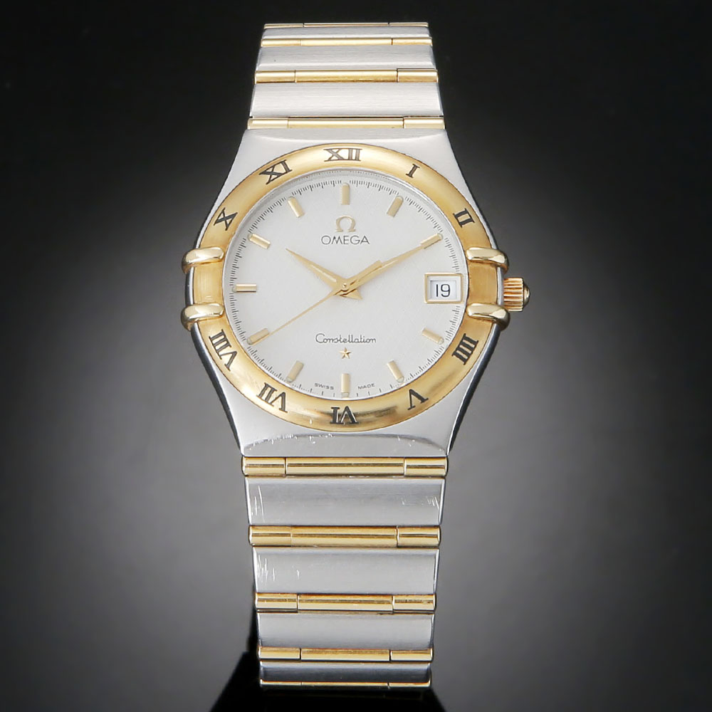 OMEGA(USED)오메가 컨스틸레이션 콤비 풀바