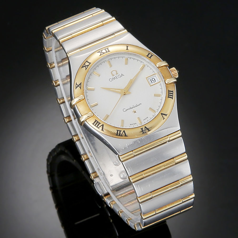 OMEGA(USED)오메가 컨스틸레이션 콤비 풀바
