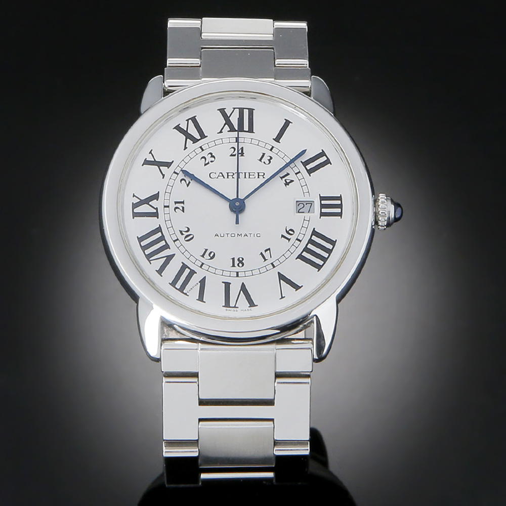CARTIER(USED)까르띠에 롱드솔로 스틸 오토 XL
