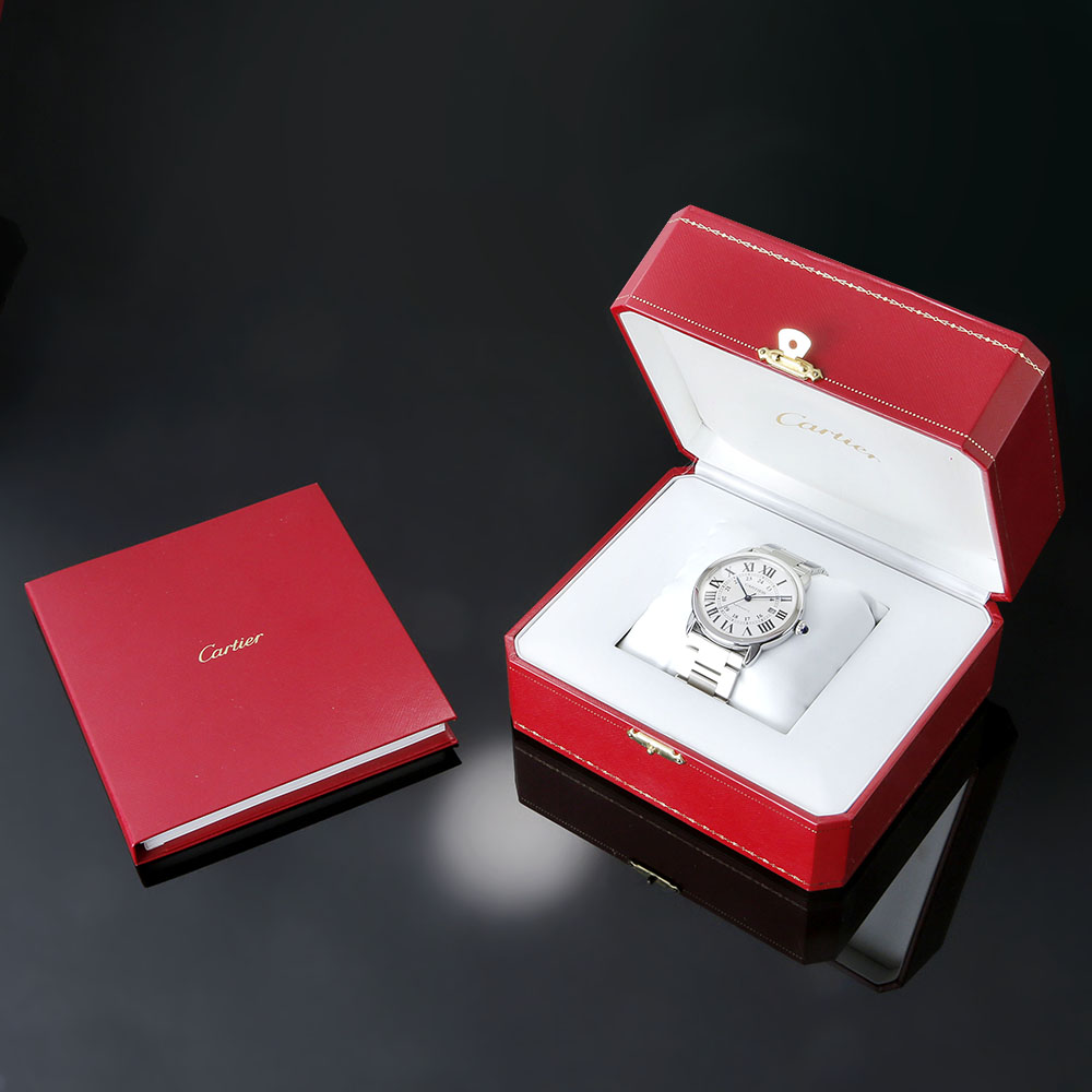 CARTIER(USED)까르띠에 롱드솔로 스틸 오토 XL