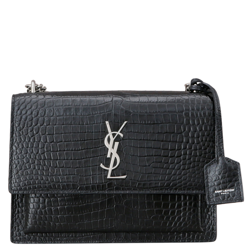 Yves Saint Laurent(USED)생로랑 선셋 블랙 미듐