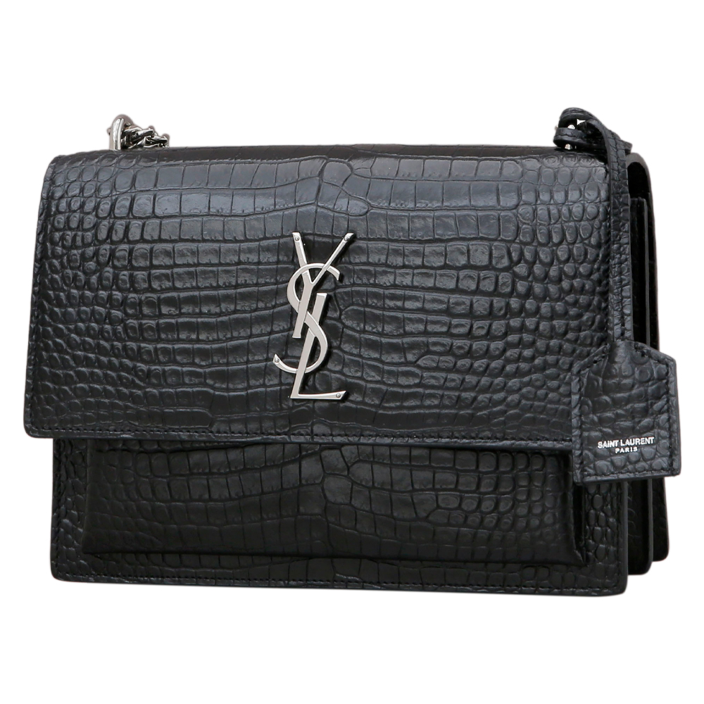 Yves Saint Laurent(USED)생로랑 선셋 블랙 미듐