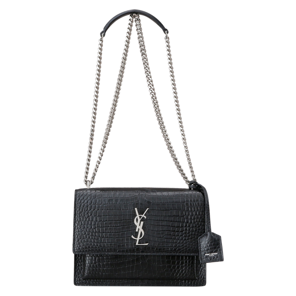 Yves Saint Laurent(USED)생로랑 선셋 블랙 미듐
