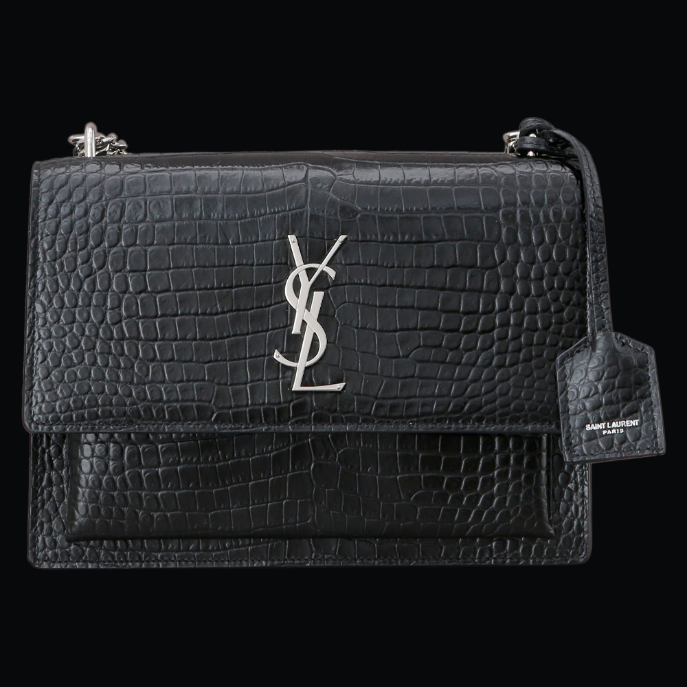 Yves Saint Laurent(USED)생로랑 선셋 블랙 미듐