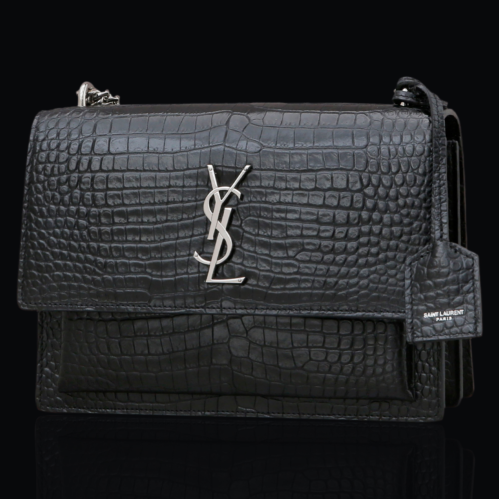 Yves Saint Laurent(USED)생로랑 선셋 블랙 미듐