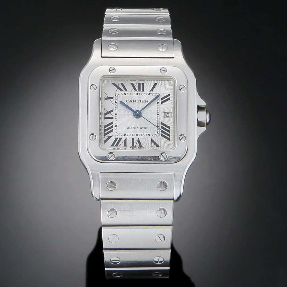 CARTIER(USED)까르띠에 산토스 갈베 스틸 L