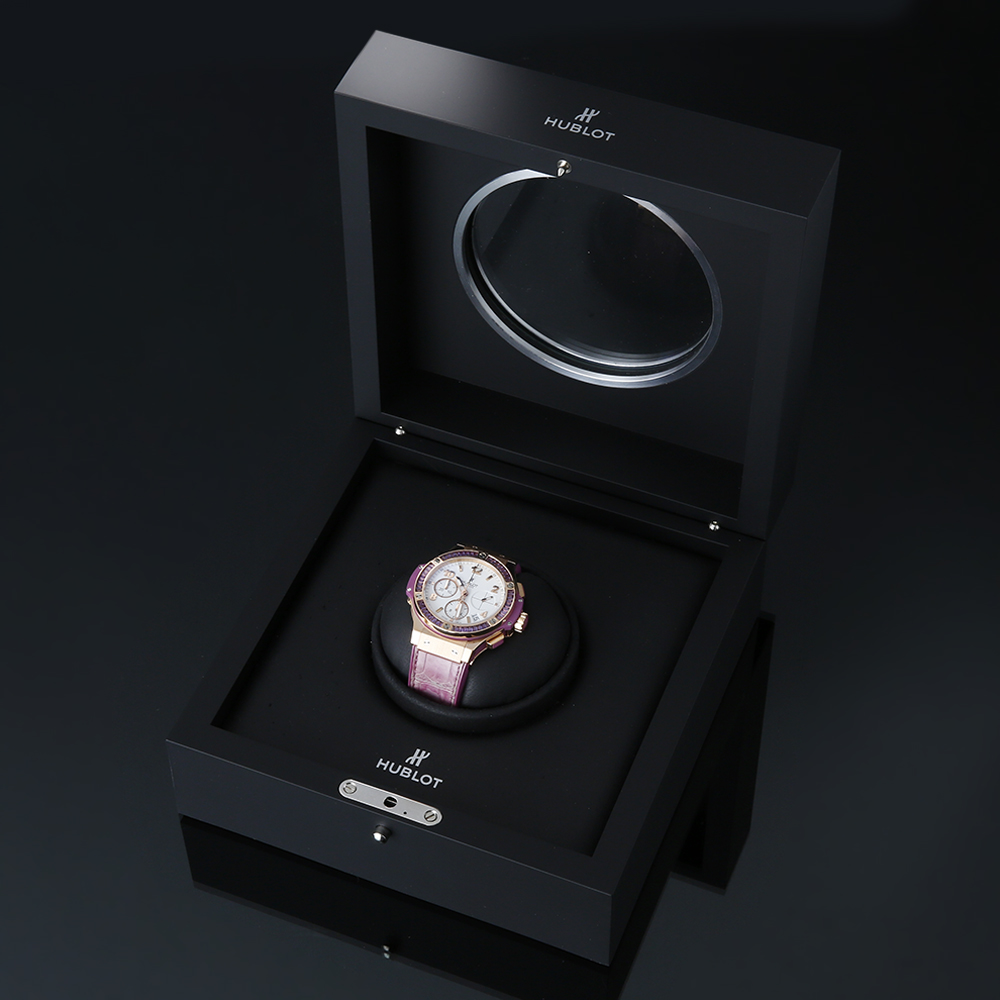 HUBLOT(USED)위블로 또띠 프리티 로즈골드 사파이어베젤
