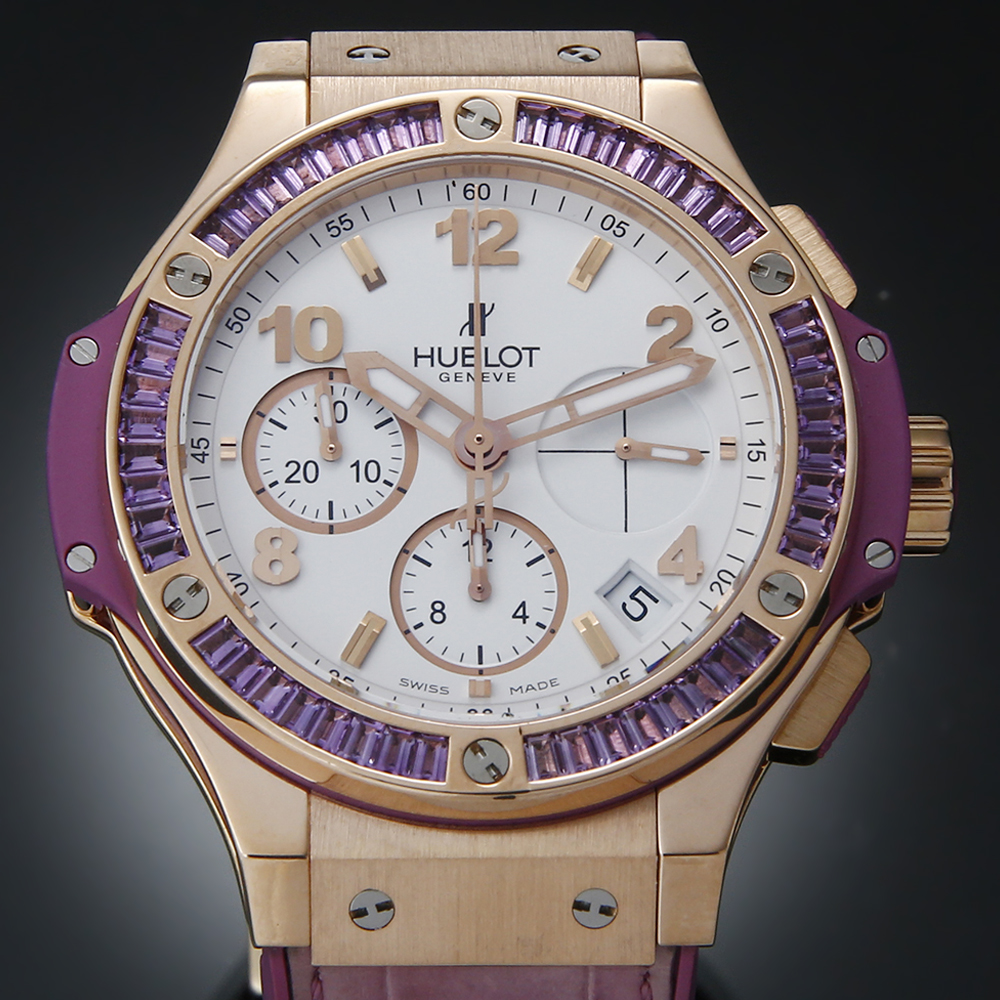 HUBLOT(USED)위블로 또띠 프리티 로즈골드 사파이어베젤