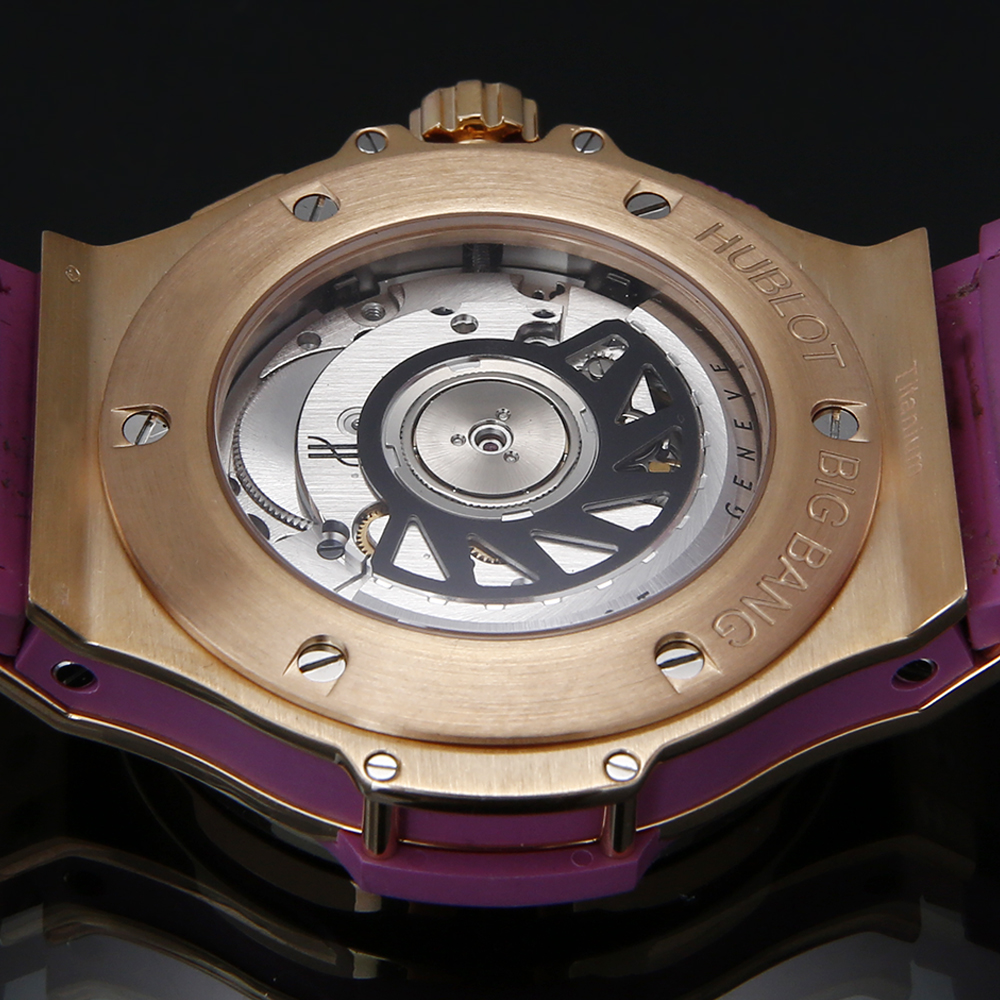 HUBLOT(USED)위블로 또띠 프리티 로즈골드 사파이어베젤