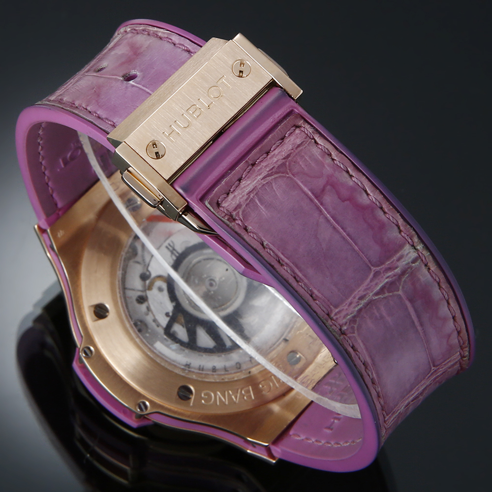 HUBLOT(USED)위블로 또띠 프리티 로즈골드 사파이어베젤