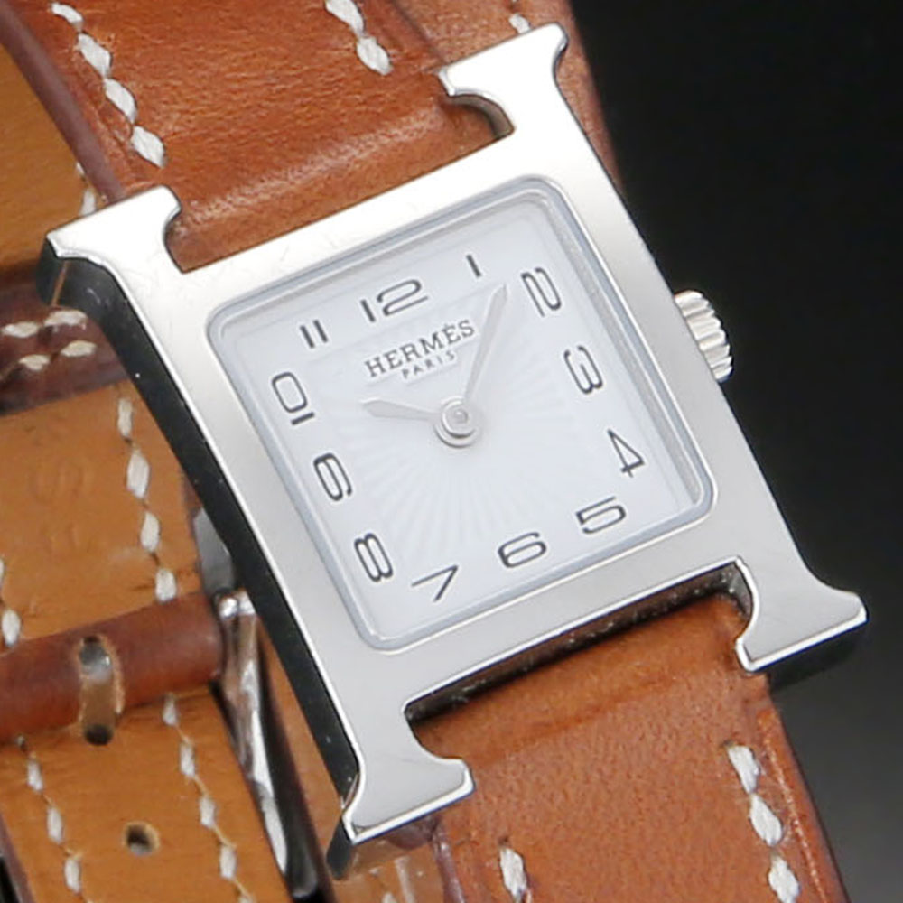 HERMES(USED) 에르메스 H아워 은장 HH1.110