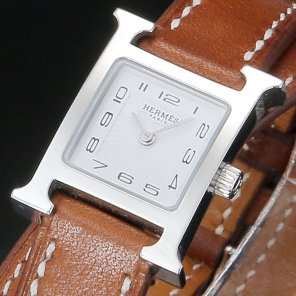 HERMES(USED) 에르메스 H아워 은장 HH1.110