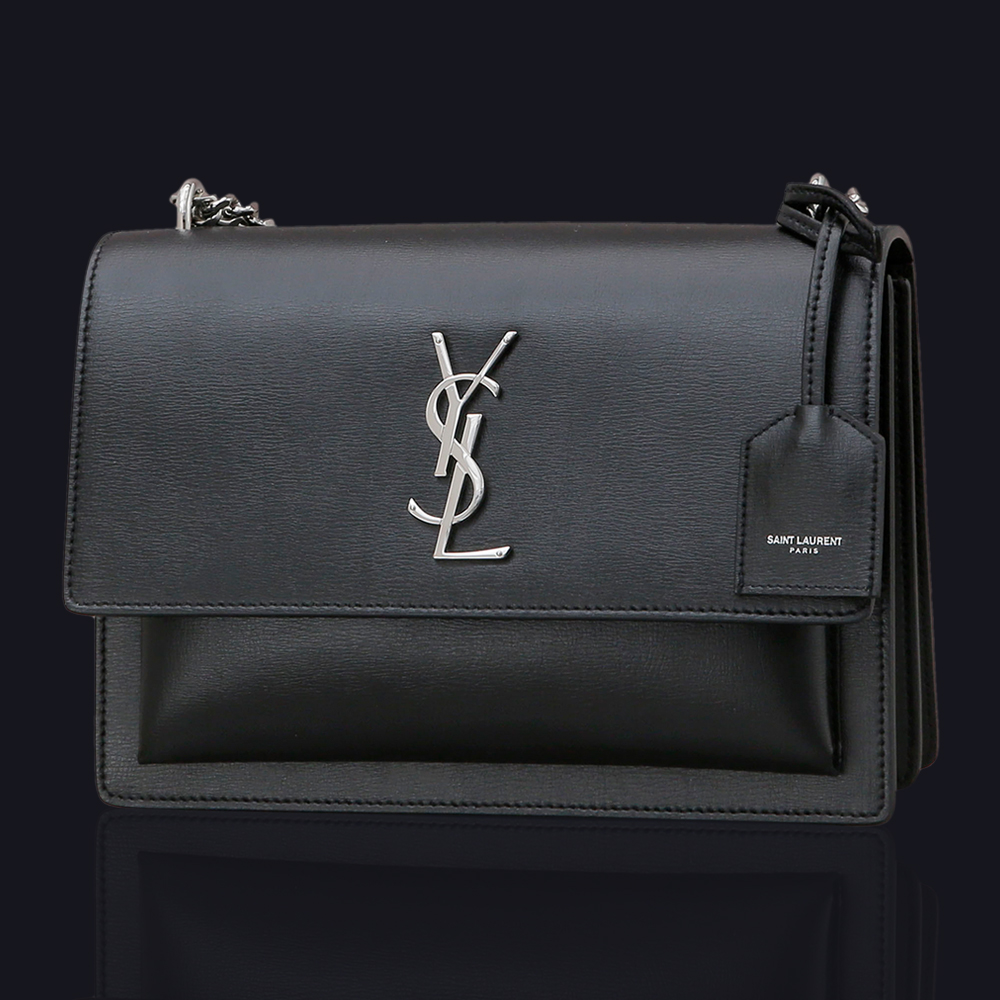 Yves Saint Laurent(USED)생로랑 선셋 블랙 미듐
