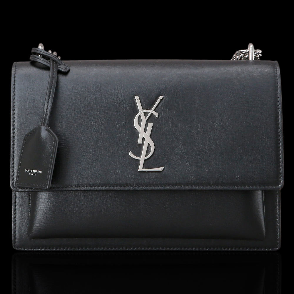 Yves Saint Laurent(USED)생로랑 선셋 블랙 미듐