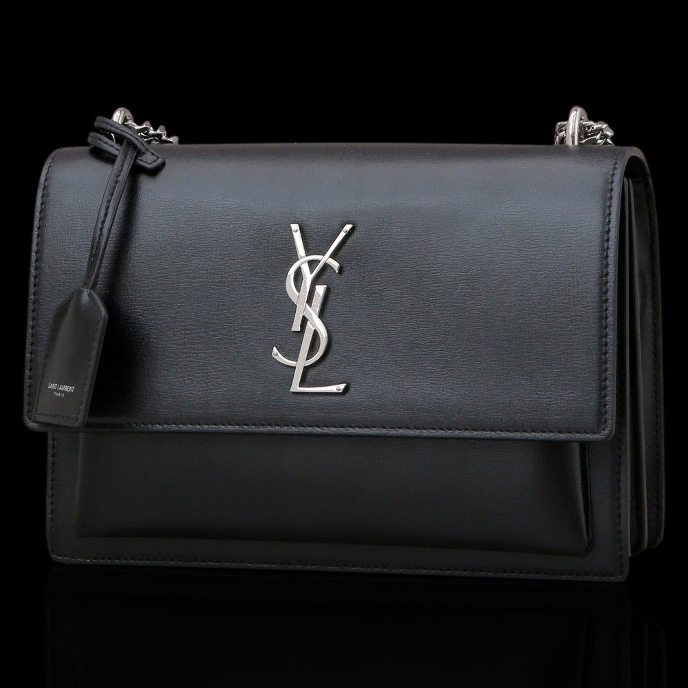 Yves Saint Laurent(USED)생로랑 선셋 블랙 미듐
