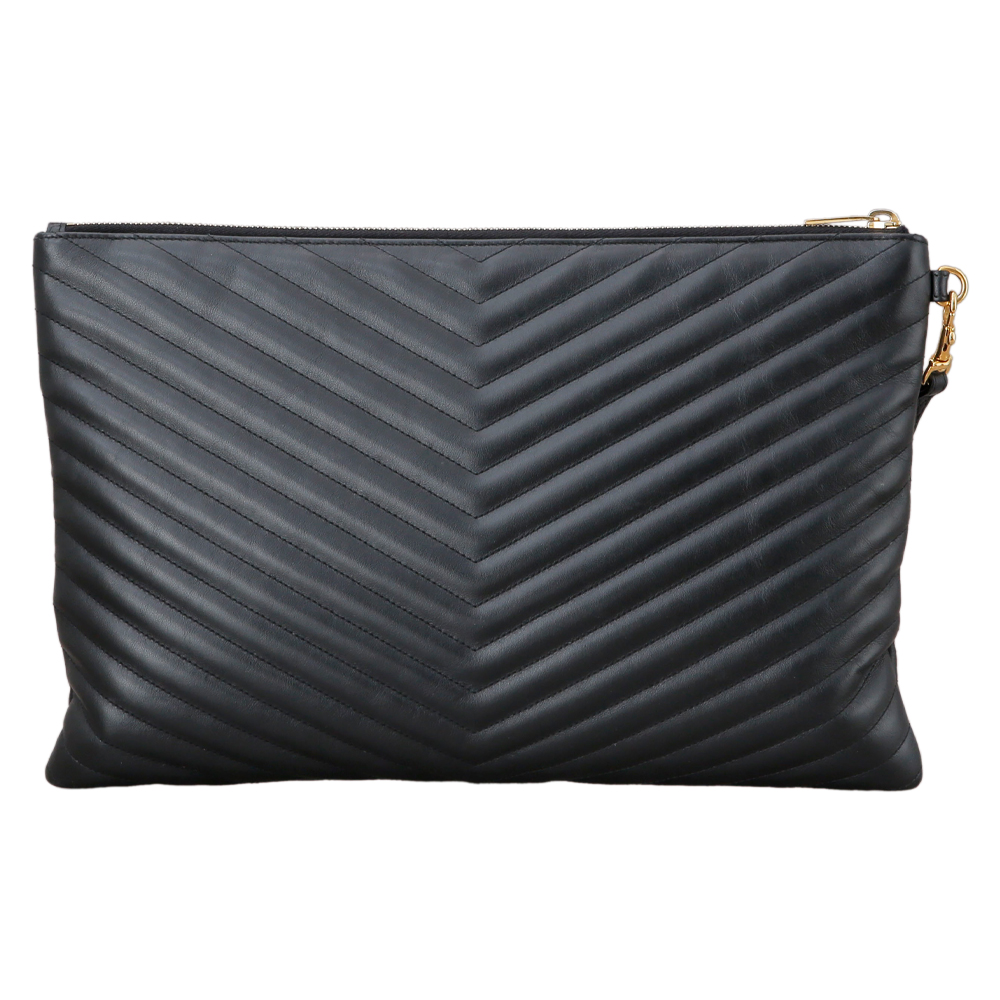 Yves Saint Laurent(USED)생로랑 모노그램 쉐브론 클러치