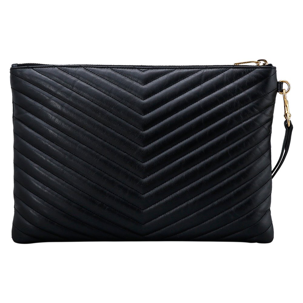 Yves Saint Laurent(USED)생로랑 모노그램 쉐브론 클러치