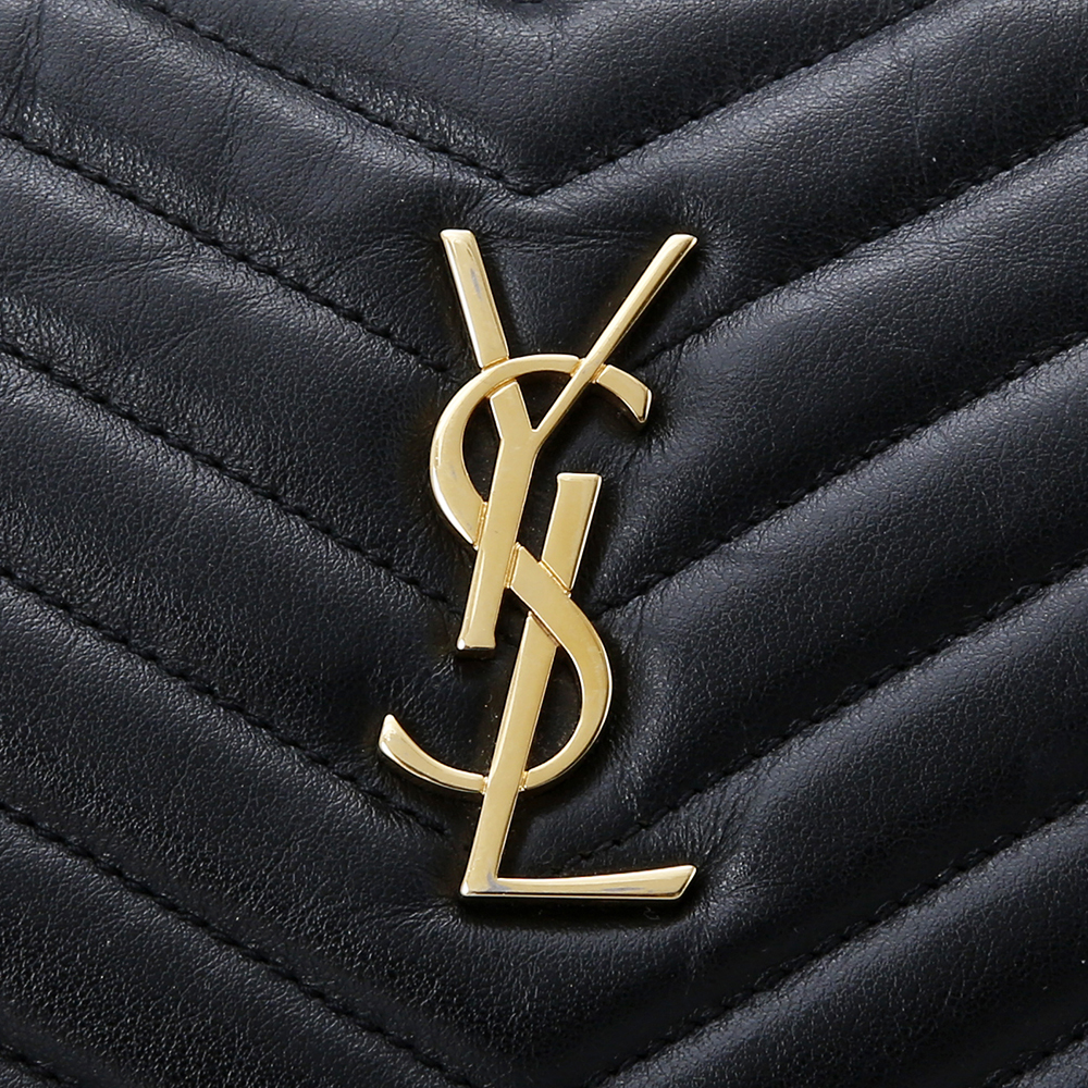 Yves Saint Laurent(USED)생로랑 모노그램 쉐브론 클러치