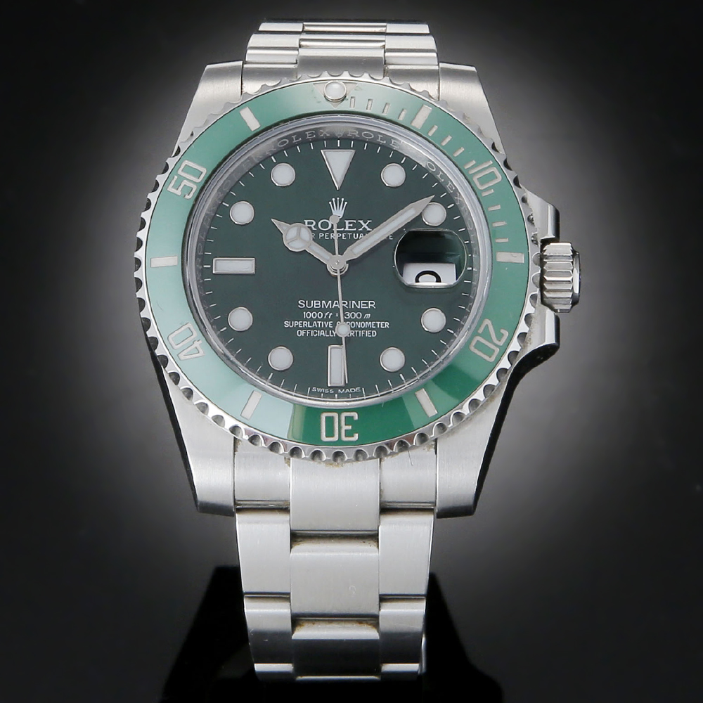 ROLEX(USED)로렉스 서브마리너 그린 116610LV