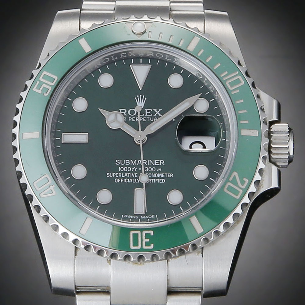 ROLEX(USED)로렉스 서브마리너 그린 116610LV