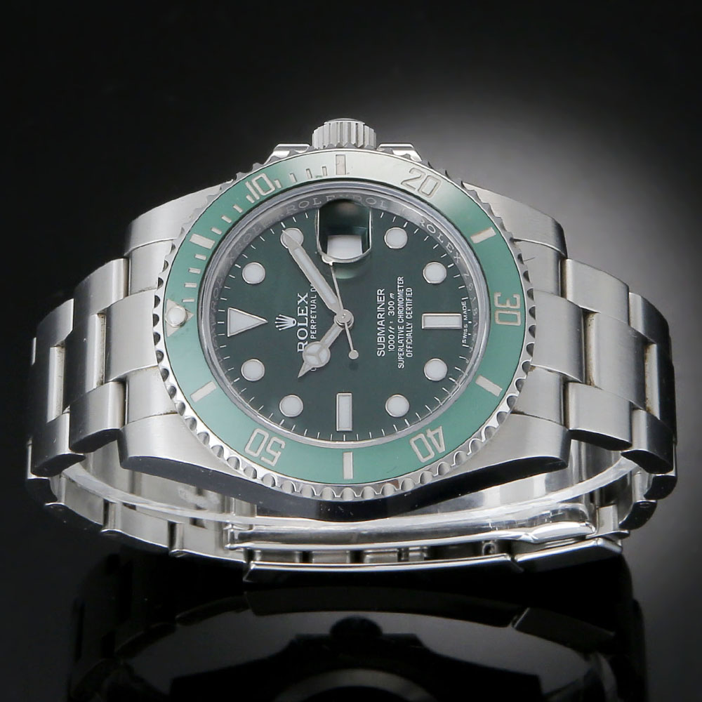 ROLEX(USED)로렉스 서브마리너 그린 116610LV