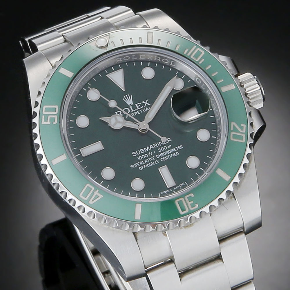 ROLEX(USED)로렉스 서브마리너 그린 116610LV