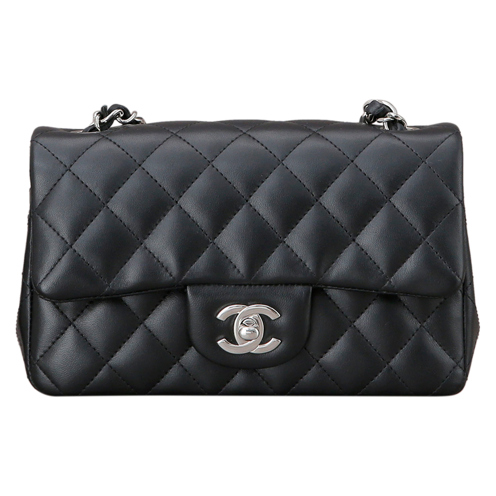 CHANEL(USED)샤넬 클래식 램스킨 뉴미니 크로스백