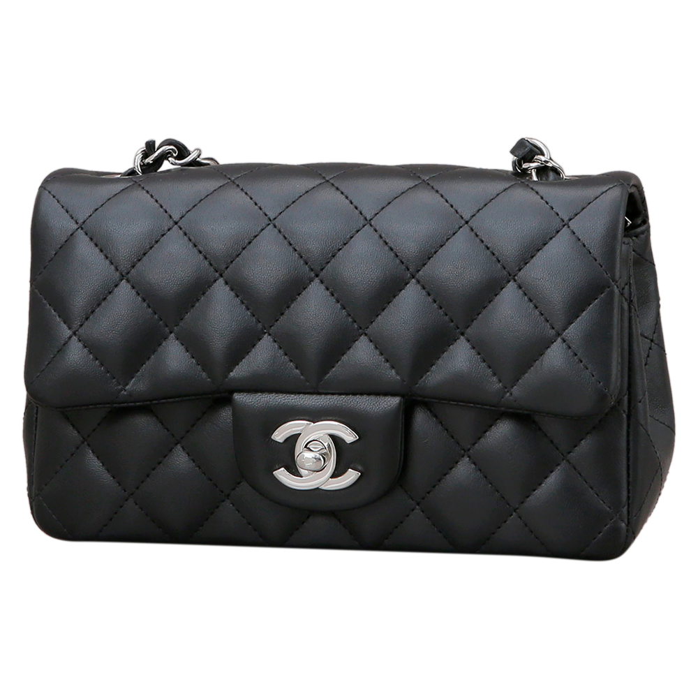 CHANEL(USED)샤넬 클래식 램스킨 뉴미니 크로스백