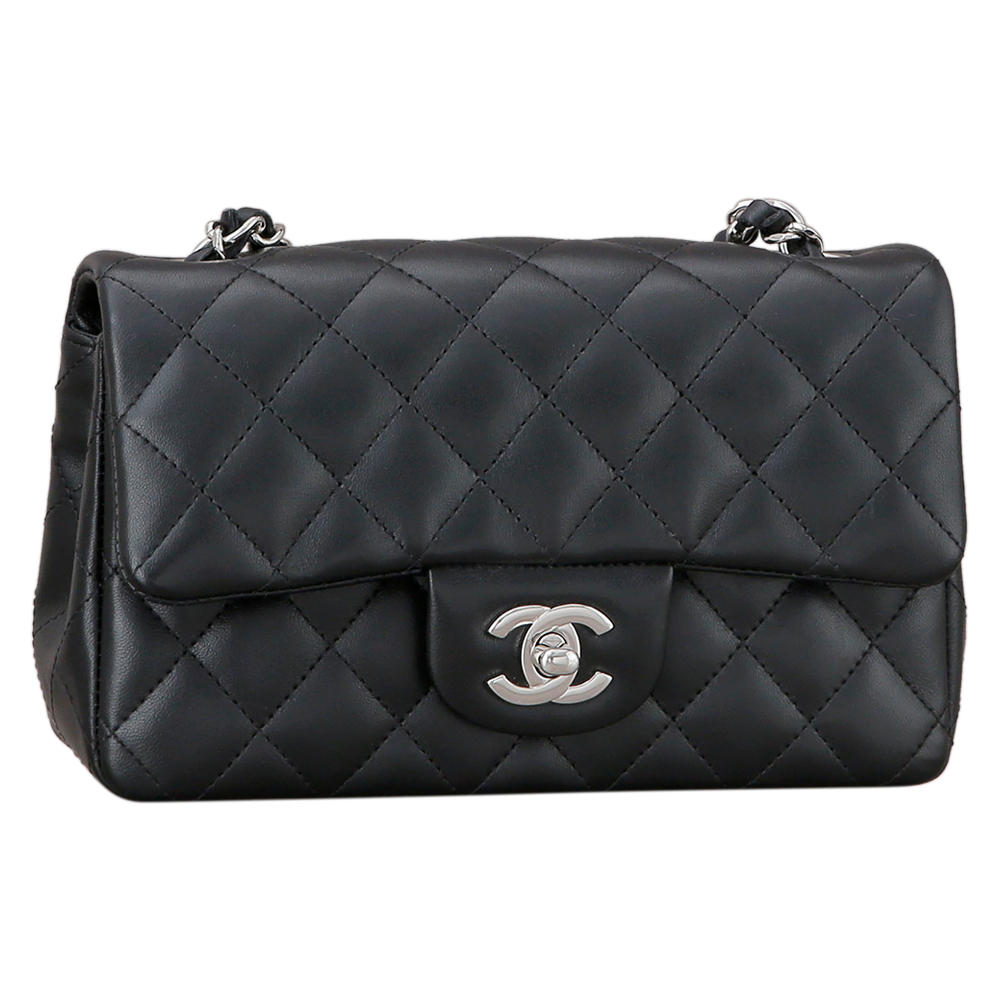CHANEL(USED)샤넬 클래식 램스킨 뉴미니 크로스백