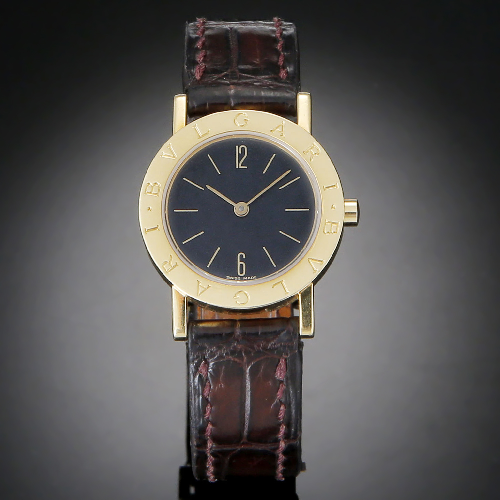 BVLGARI(USED)불가리 더블로고 골드 워치