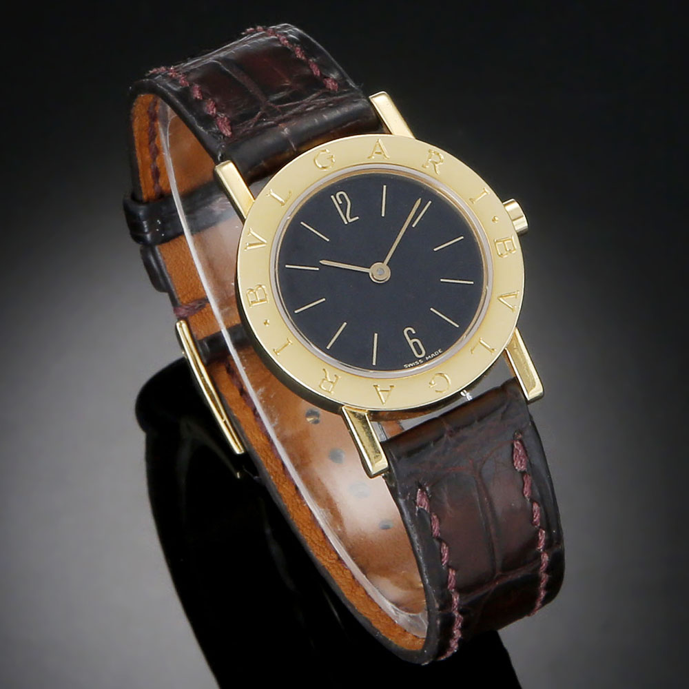 BVLGARI(USED)불가리 더블로고 골드 워치