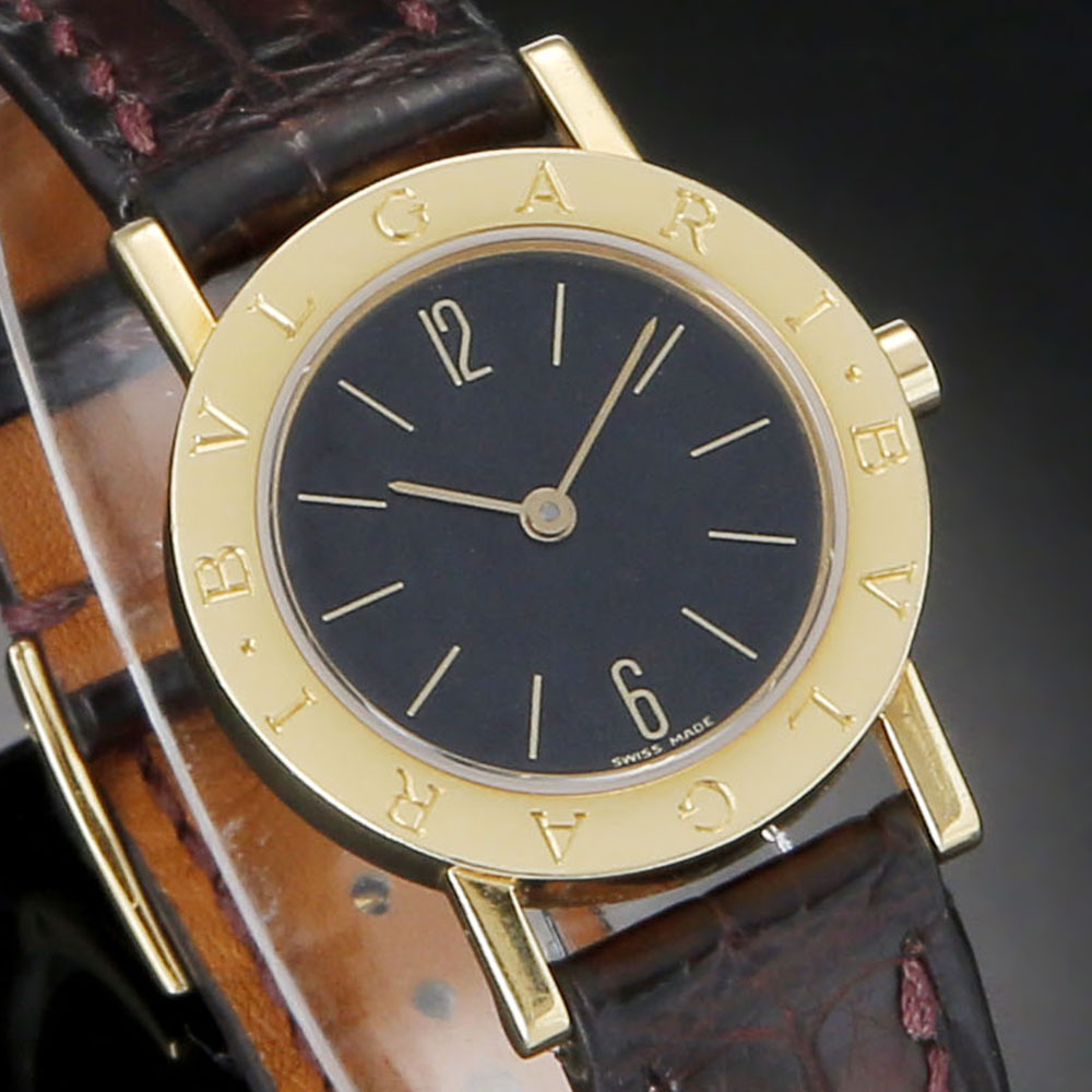 BVLGARI(USED)불가리 더블로고 골드 워치