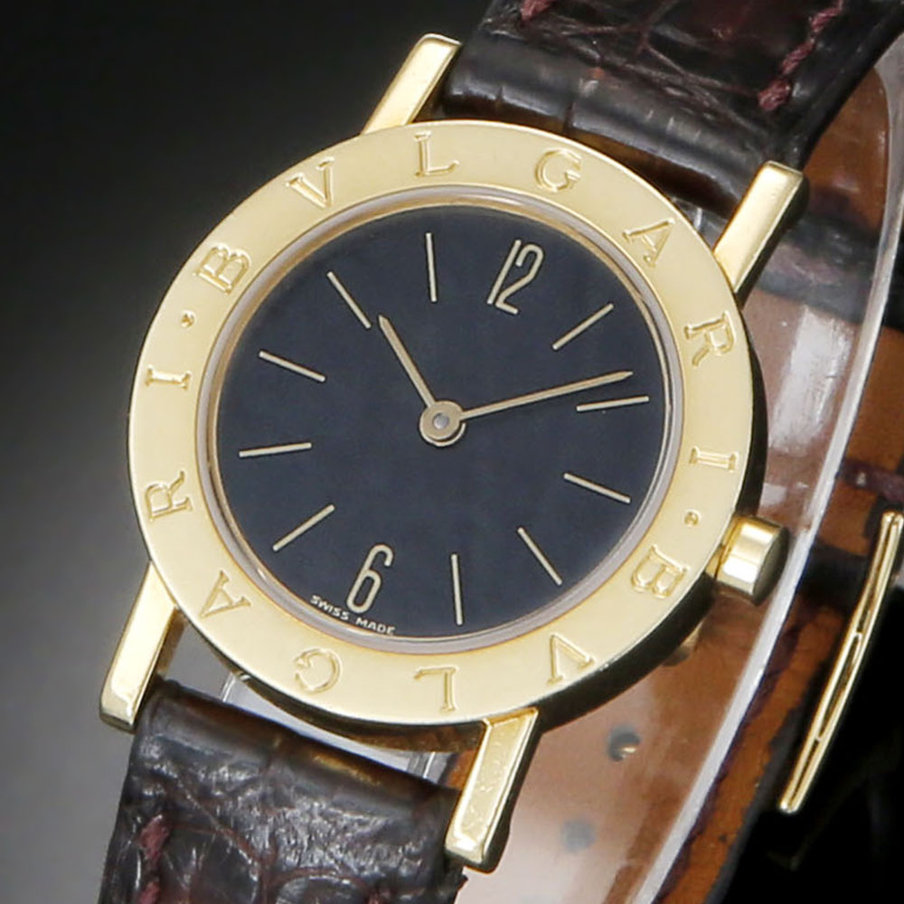 BVLGARI(USED)불가리 더블로고 골드 워치