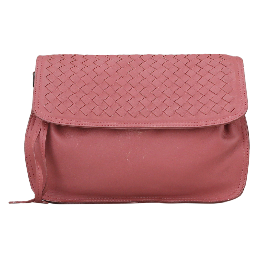 BOTTEGA VENETA(USED)보테가베네타 인트레치아토 나파 위빙 숄더백