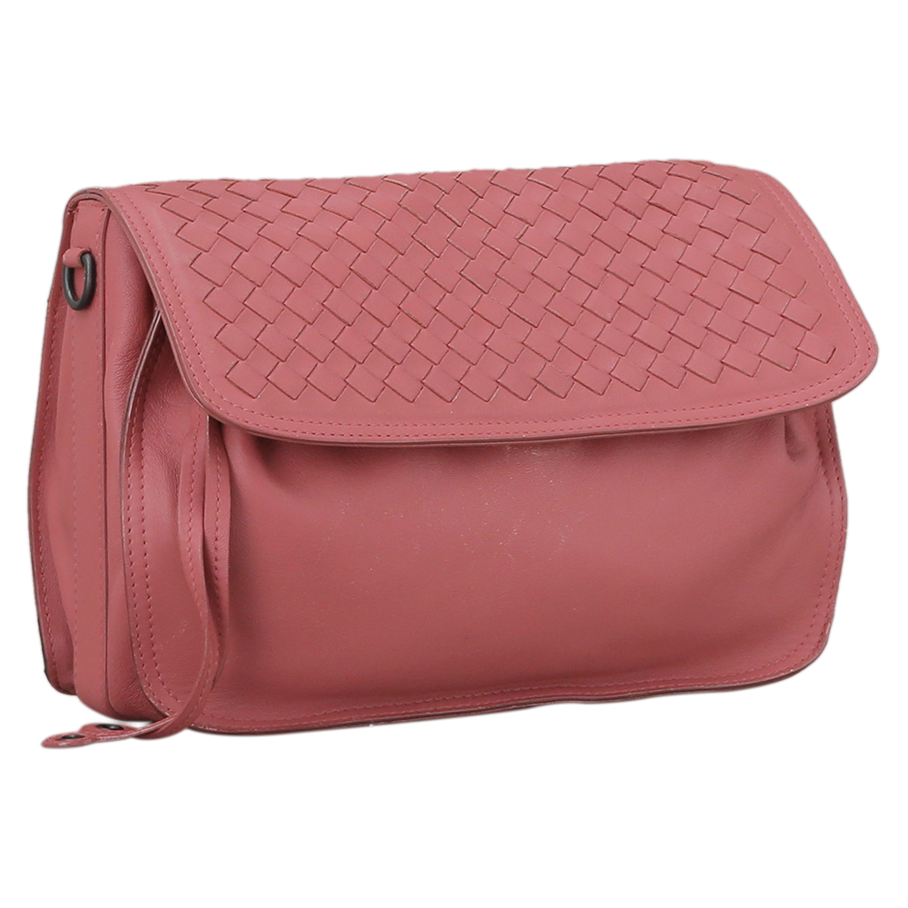 BOTTEGA VENETA(USED)보테가베네타 인트레치아토 나파 위빙 숄더백