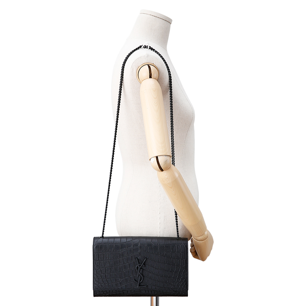 Yves Saint Laurent(USED)생로랑 모노그램 케이트 체인 숄더백
