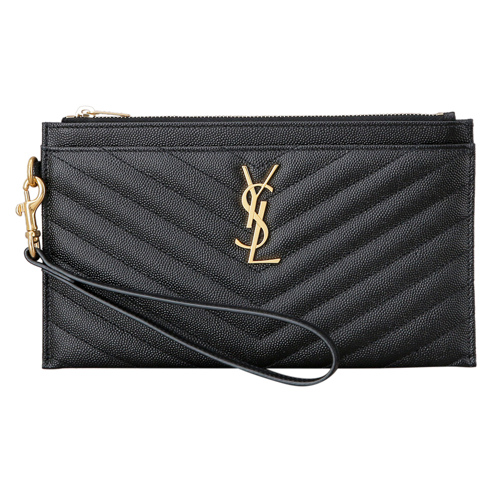 Yves Saint Laurent(USED)생로랑 모노그램 쉐브론 클러치