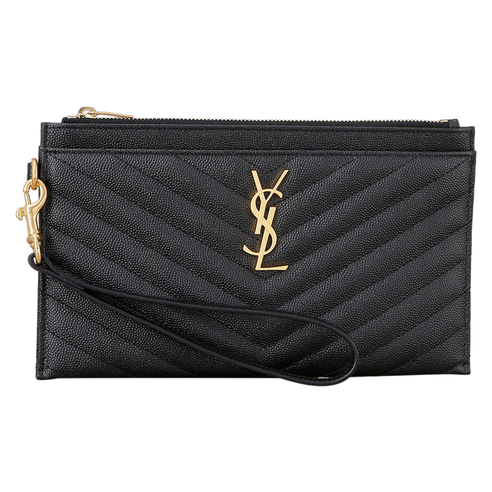 Yves Saint Laurent(USED)생로랑 모노그램 쉐브론 클러치