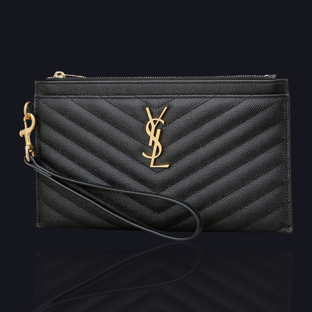 Yves Saint Laurent(USED)생로랑 모노그램 쉐브론 클러치