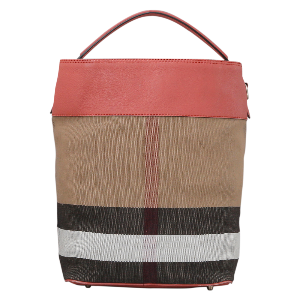 BURBERRY(USED)버버리 캔버스 애쉬비 숄더백