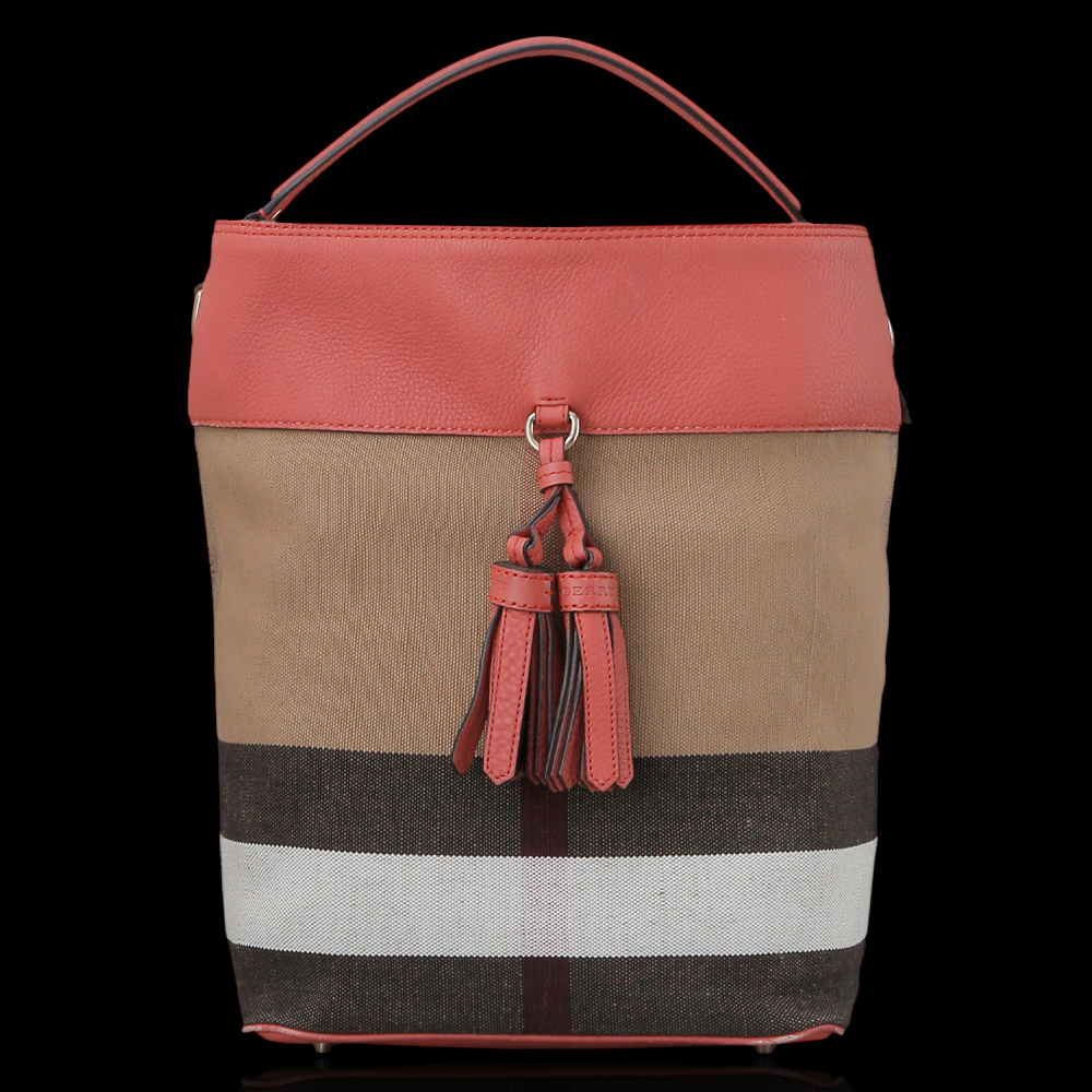 BURBERRY(USED)버버리 캔버스 애쉬비 숄더백