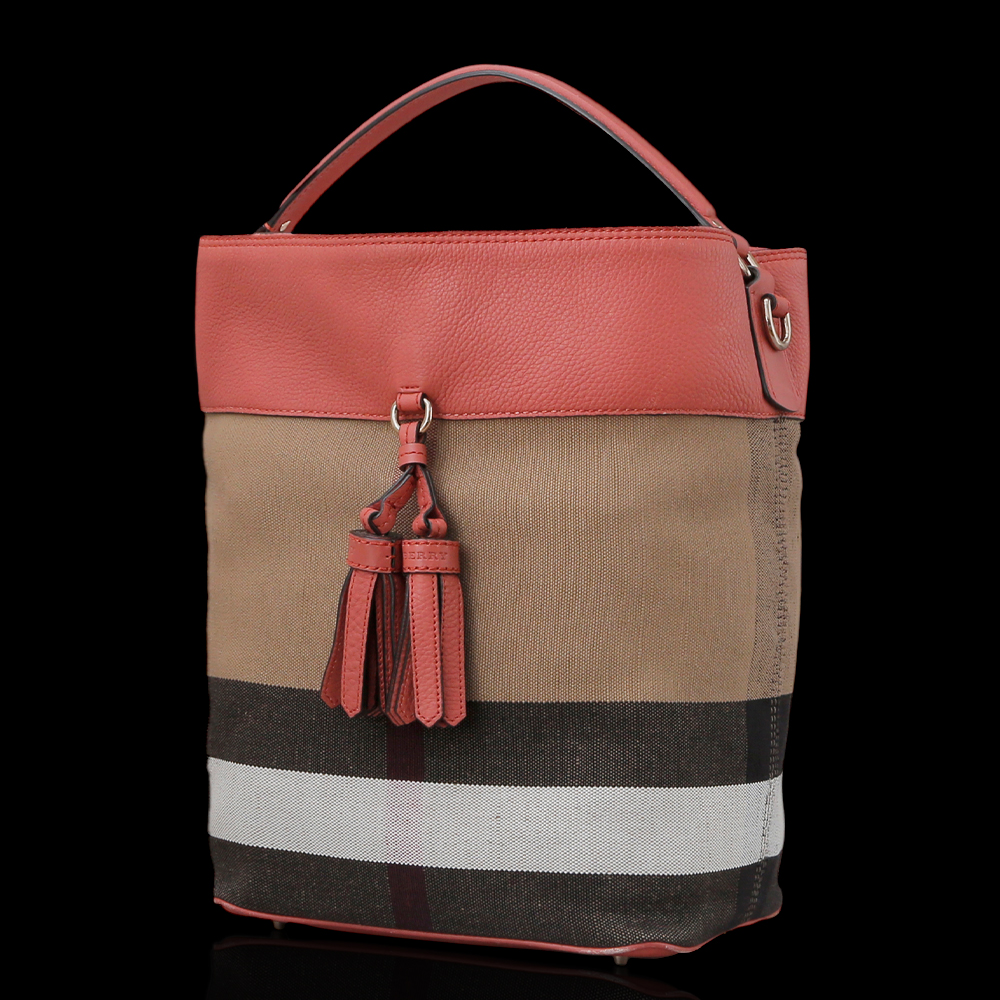 BURBERRY(USED)버버리 캔버스 애쉬비 숄더백