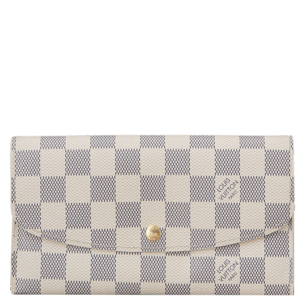 LOUIS VUITTON(USED)루이비통 다미에 아주르 장지갑