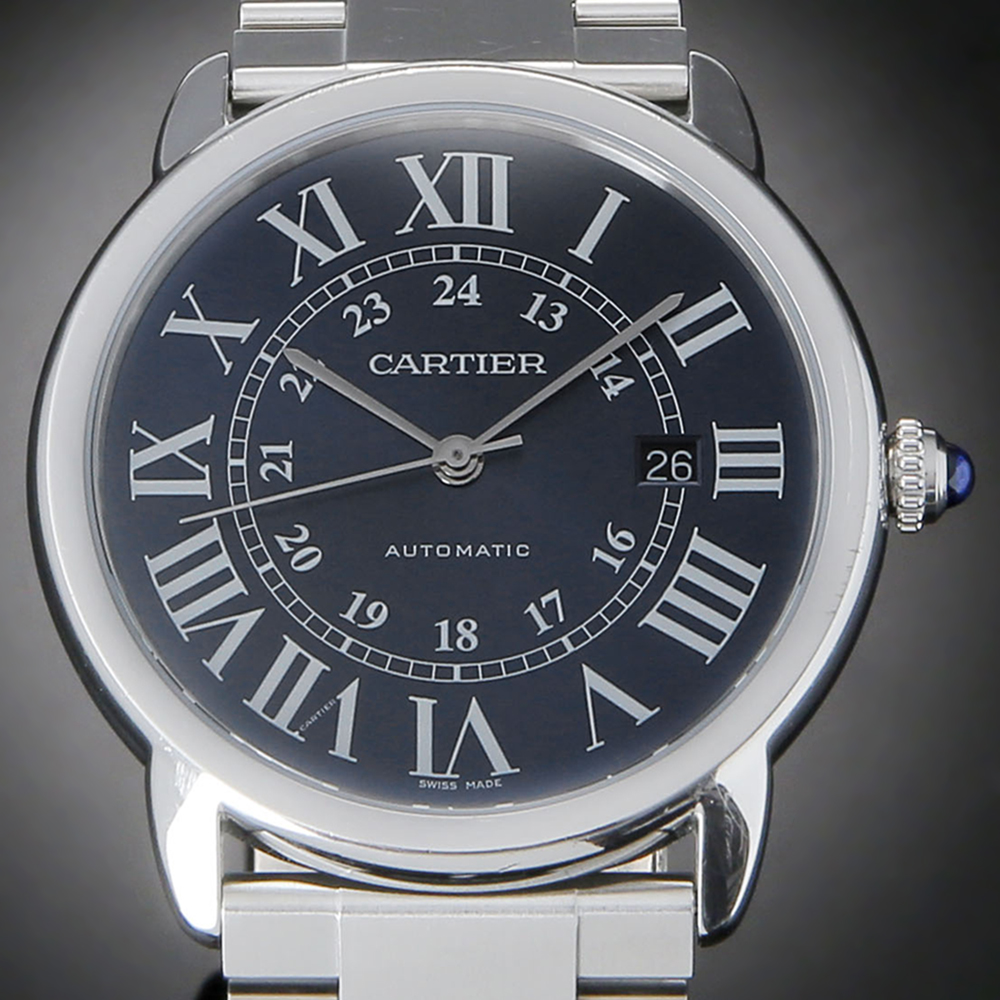 CARTIER(USED)까르띠에 롱드솔로 스틸 오토 XL