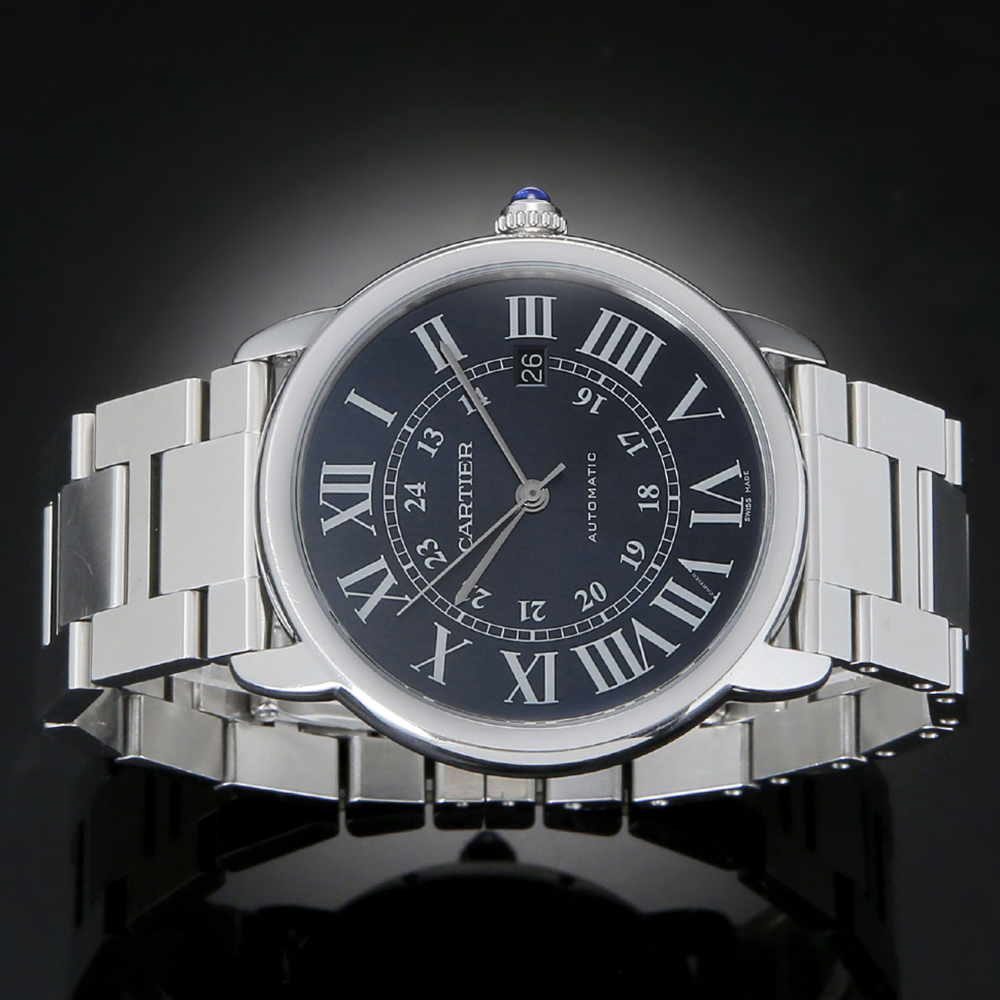 CARTIER(USED)까르띠에 롱드솔로 스틸 오토 XL