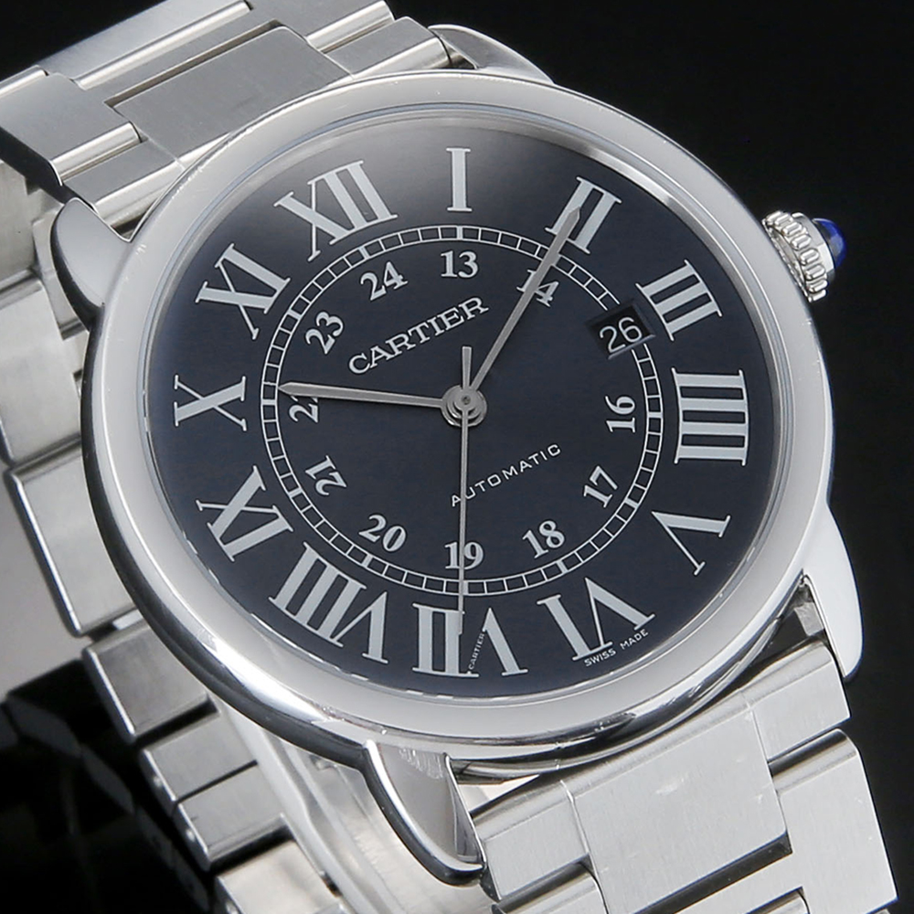 CARTIER(USED)까르띠에 롱드솔로 스틸 오토 XL