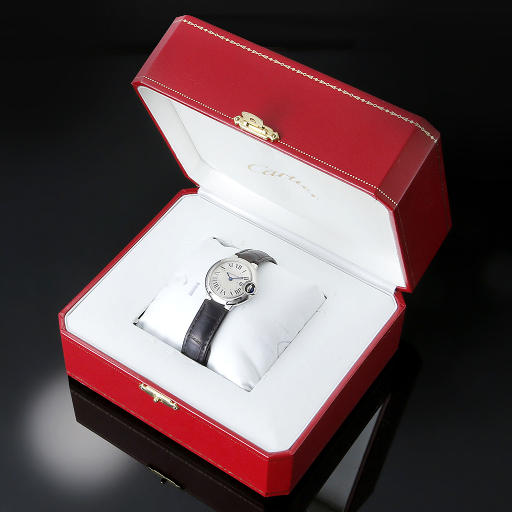 CARTIER(USED)까르띠에 발롱블루 스틸 28