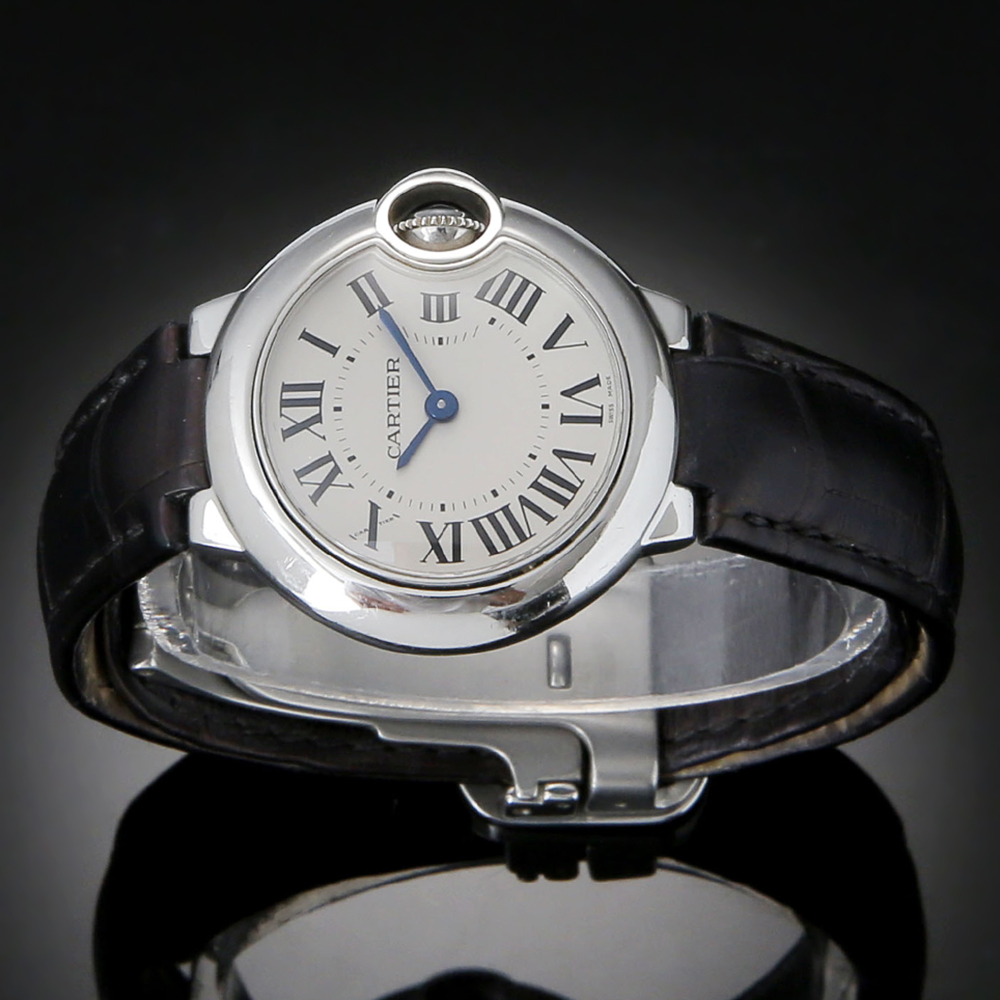 CARTIER(USED)까르띠에 발롱블루 스틸 28